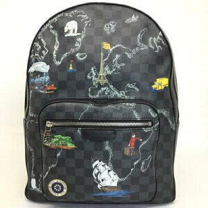 Louis Vuitton Josh Backpack Damier Graphite Black